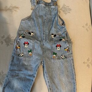 Zara Kids for Disney - Denim jumper 12-18 months